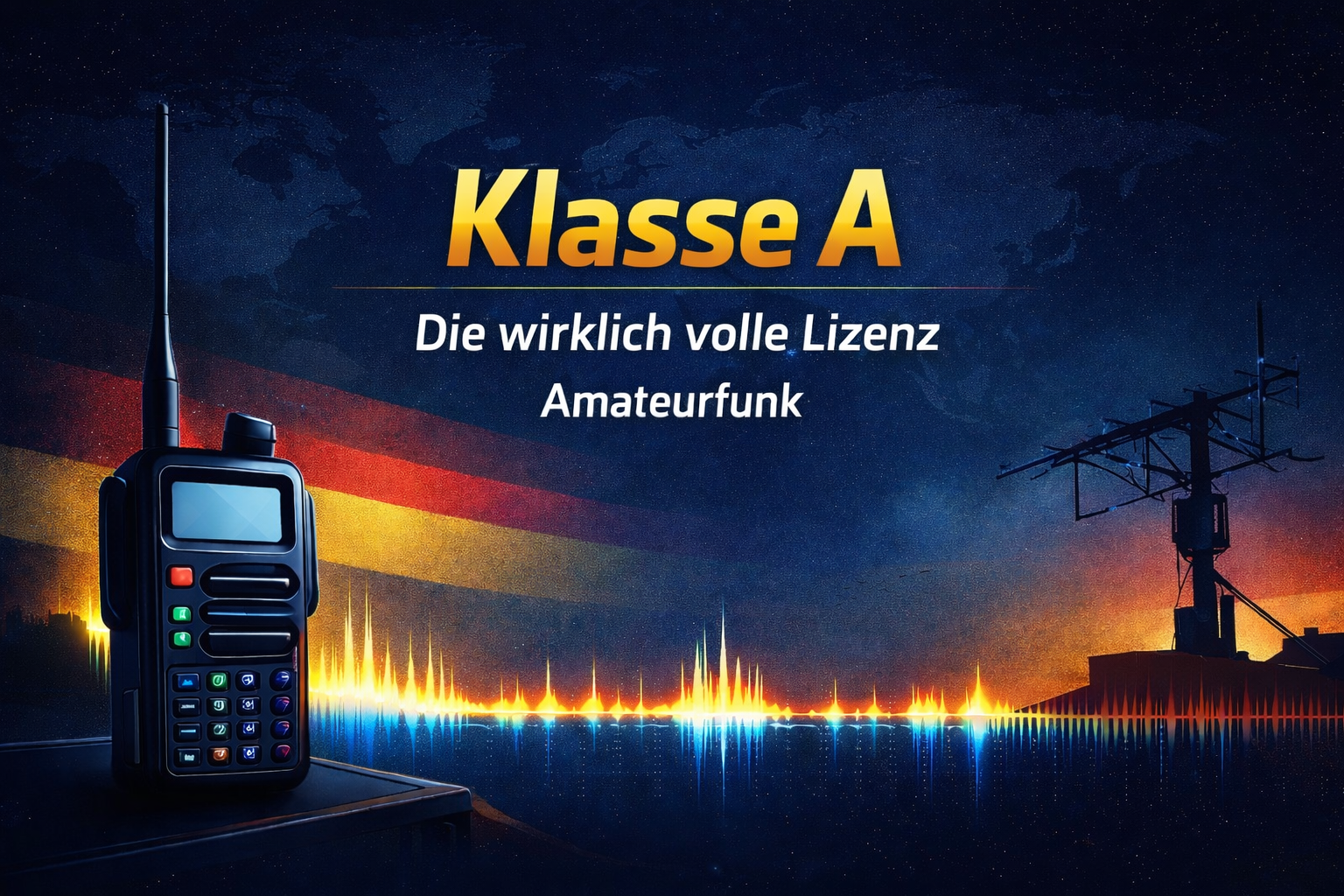 Amateurfunk Klasse A – die wirklich volle Lizenz